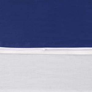 100% Baumwolle A-B Satin Bettwäsche - Royal