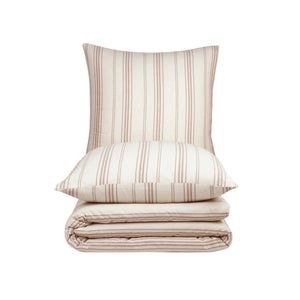 100% Baumwolle Natural Bettwäsche - Beige