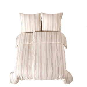 100% Baumwolle Natural Bettwäsche - Beige