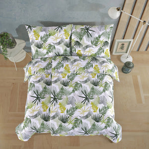100% Baumwolle Seersucker Bettwäsche - Tropical