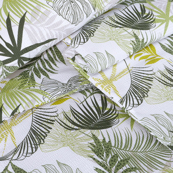100% Baumwolle Seersucker Bettwäsche - Tropical
