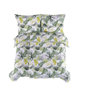100% Baumwolle Seersucker Bettwäsche - Tropical