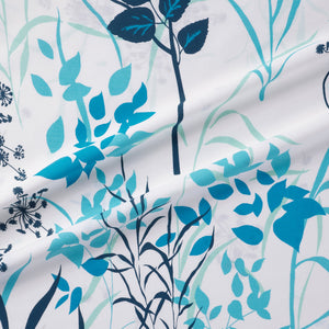 100% Baumwolle Renforcé Bettwäsche - Blue Garden