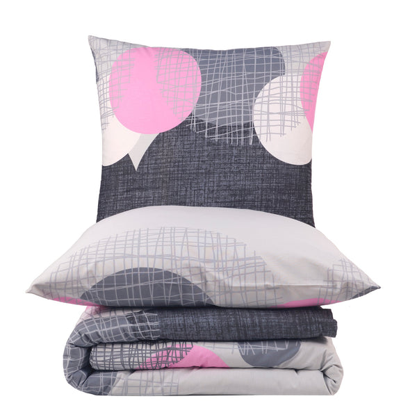 100% Baumwolle Renforcé Bettwäsche - Jadore Pink