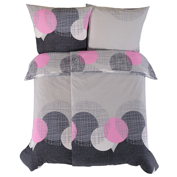 100% Baumwolle Renforcé Bettwäsche - Jadore Pink