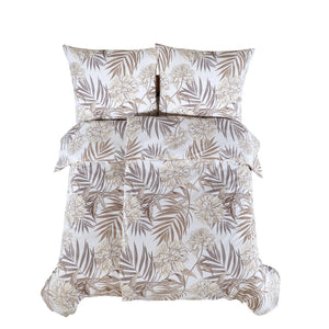 100% Baumwolle Renforcé Bettwäsche - Amazing Beige