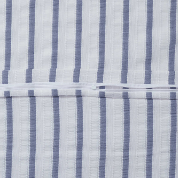 100 % Baumwolle Natural Bettwäsche Vintage – Blau