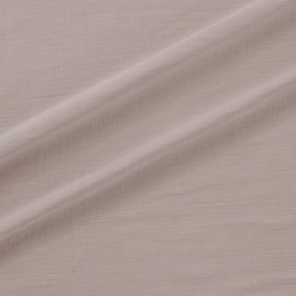 100 % Baumwolle Musselin-Bettwäsche Unifarben - Taupe