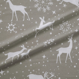 100% Baumwolle Biber Bettwäsche - Navidad