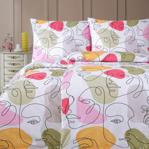 100 % Baumwolle Renforcé Bettwäsche – Ruby