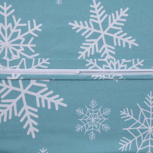 100 % Baumwolle Biber Bettwäsche – Snowy