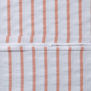 100% Baumwolle Natural Bettwäsche Vintage - Lachsfarben