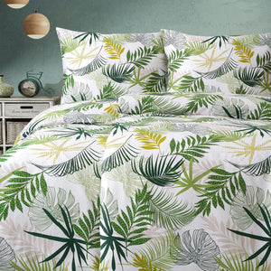 100% Baumwolle Renforcé Bettwäsche - Tropical