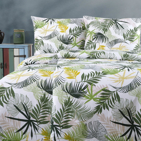 100 % Baumwoll-Musselin-Bettwäsche – Tropical