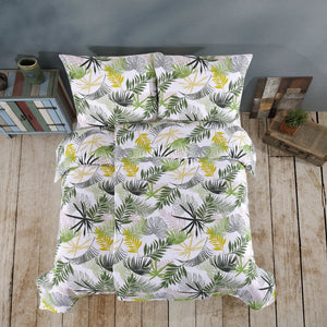 100 % Baumwoll-Musselin-Bettwäsche – Tropical