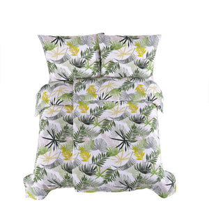 100 % Baumwoll-Musselin-Bettwäsche – Tropical