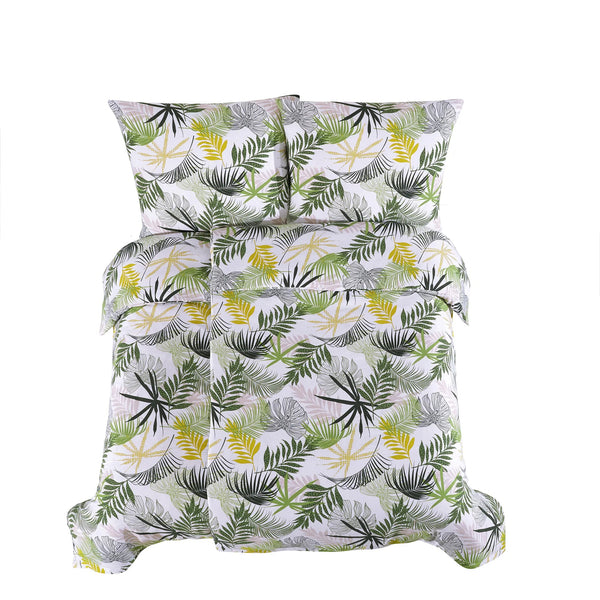 100 % Baumwoll-Musselin-Bettwäsche – Tropical