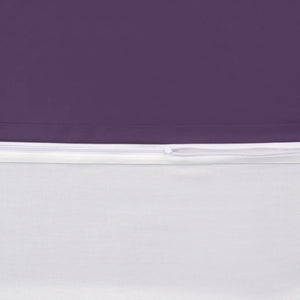 100 % Baumwolle A-B-Satin-Bettwäsche – Violett