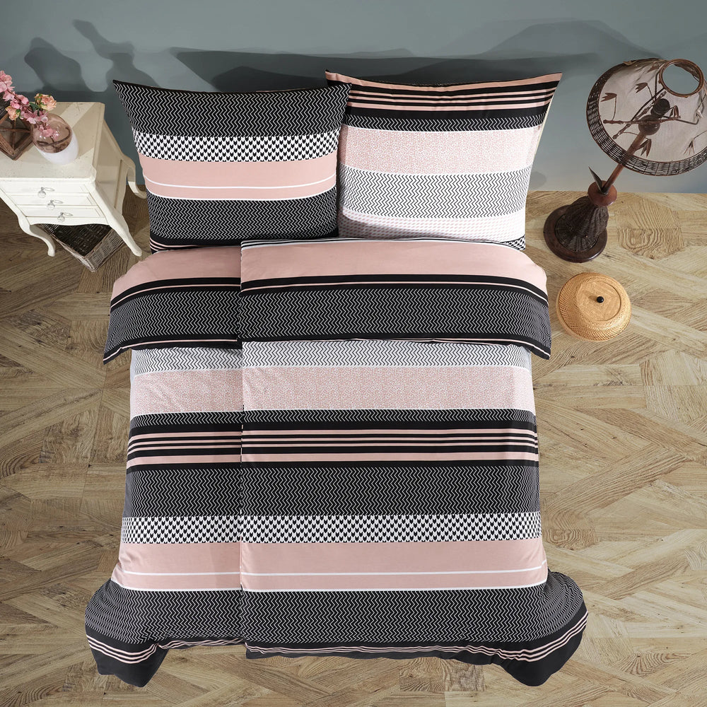 100% Baumwolle Renforcé Bettwäsche - Zigo Beige